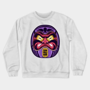 The Great Japanese Daruma - Yabisan vector art - Crewneck Sweatshirt